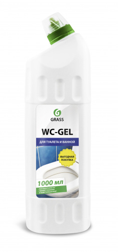 Средство для чистки сантехники "WC-gel" (канистра 1 л)