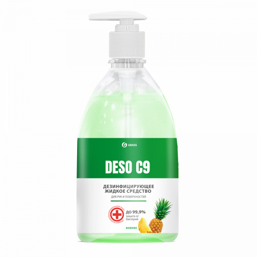 Дезинфицирующее жидкое средство "Deso C9", ананас (флакон 500 мл)