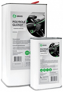 Полироль-очиститель пластика глянцевый "Polyrole Glossy" (канистра 5 кг)