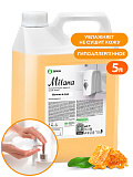 5 Жидкое крем-мыло "Milana" молоко и мед (канистра 5 кг)