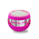 Шар для ванны бурлящий  Crystal Pink 210 гр Fabrik Cosmetology