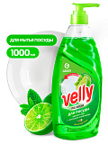 Средство для мытья посуды "Velly" Premium лайм и мята 1 литр