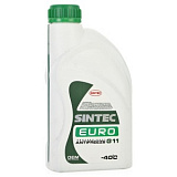 Антифриз SINTEC Euro G11 зелёный -40С   1кг (1/15)