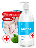 1 Жидкое мыло "Milana антибактериальное" с дозатором (флакон 1000 мл)